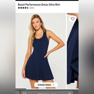 NWOT!!! Boost Performance Dress Ultra Mini Dress